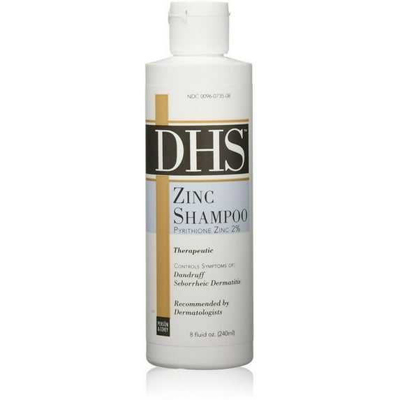 DHS Zinc Shampoo 8 oz (Pack of 3)