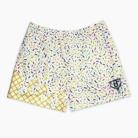 DHXXH Adults Ice Cream Shorts Custom Beach Swim Shorts Athletic Running Gym Baseball Funny 2025 For Adults & Youth (Size S-XL)