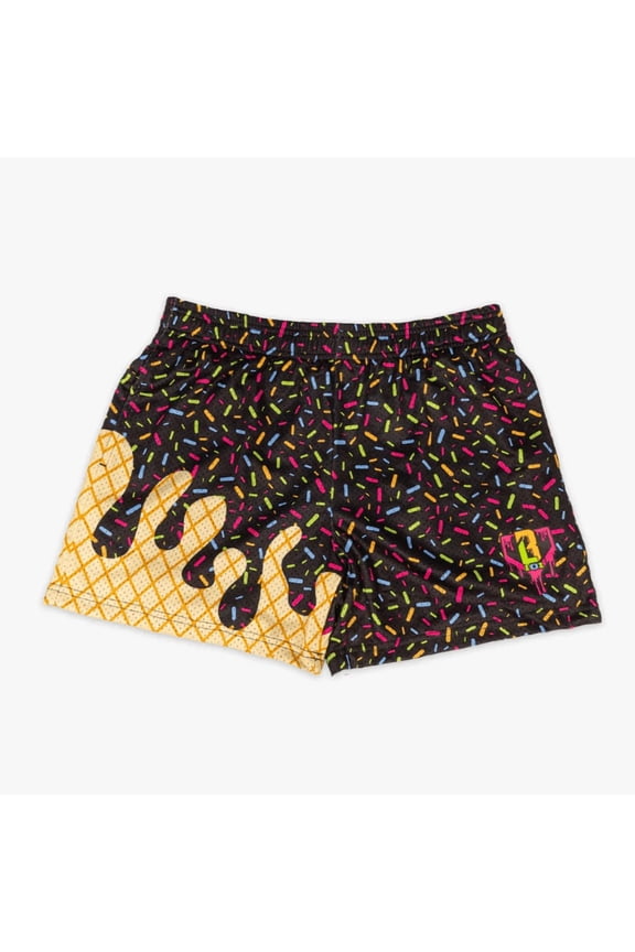 DHXXH Adults Ice Cream Shorts Custom Beach Swim Shorts Athletic Running Gym Baseball Funny 2025 For Adults & Youth (Size S-XL)