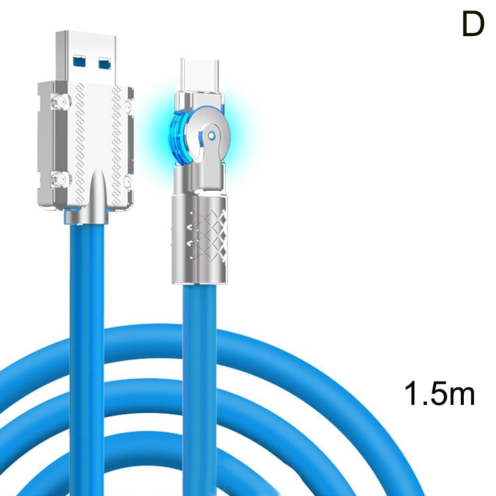 DHliIQQ 180 Rotating Fast Charge Cable, 180° Rotating Fast Charge Cable