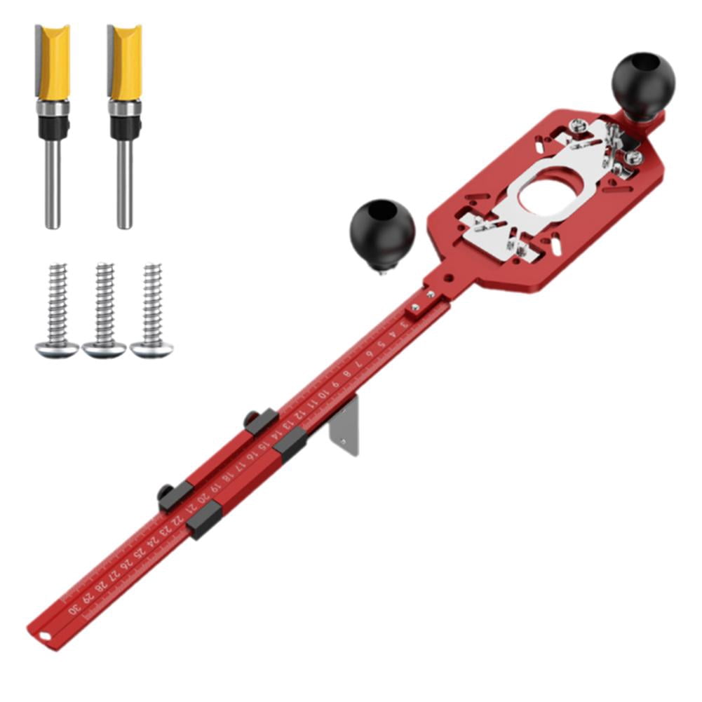 Slotted Table Fastener DHliIQQ 3 in 1 Router Milling Bracket Invisible Fasteners Slotting ...