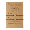 thumbnail image 1 of DHliIQQ Pinky Promise Bracelets Friendship Couple Matching NE Bracelet W} Luminous, 1 of 1