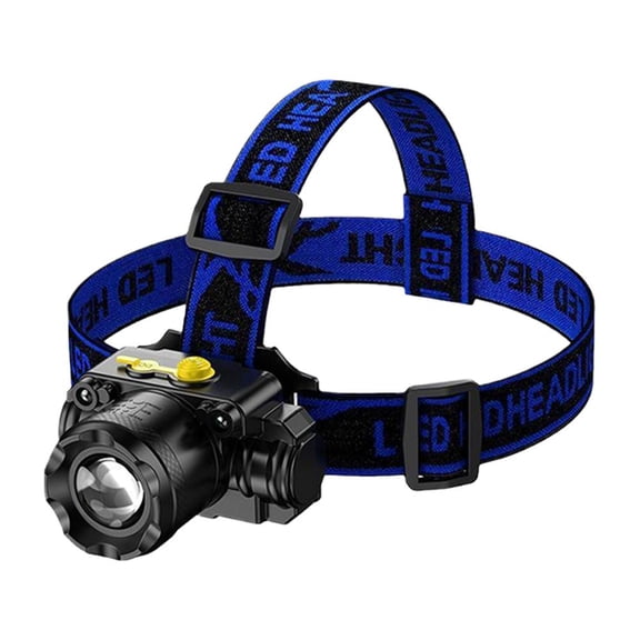 DHliIQQ USB Rechargeable Headlamp Flashlight Waterproof LED Head Torch Headlight Ba