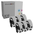thumbnail image 1 of DI Address Label 6pk Brother DK-1201 1.1 in x 3.5 in 400 Labels for P-Touch Compatible with the following P-Touch QL Label Makers: 1050, 1050N, 1060N, 500, 550, 570, 570VM, 580N, 650TD, 700, 710W, 1 of 4