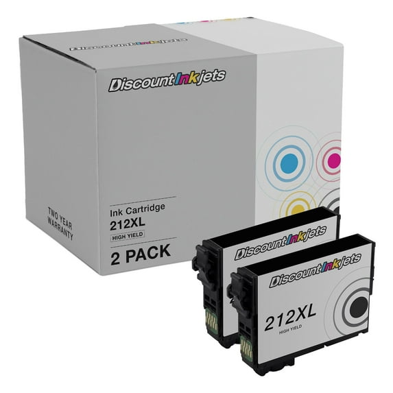 DI Compatible Ink Cartridge Replacements for Epson 212XL 2pk HY Compatible with: Cartridge Replacements for Epson 212XL printers. Compatible Model: Epson Expression XP-4100, XP-4105