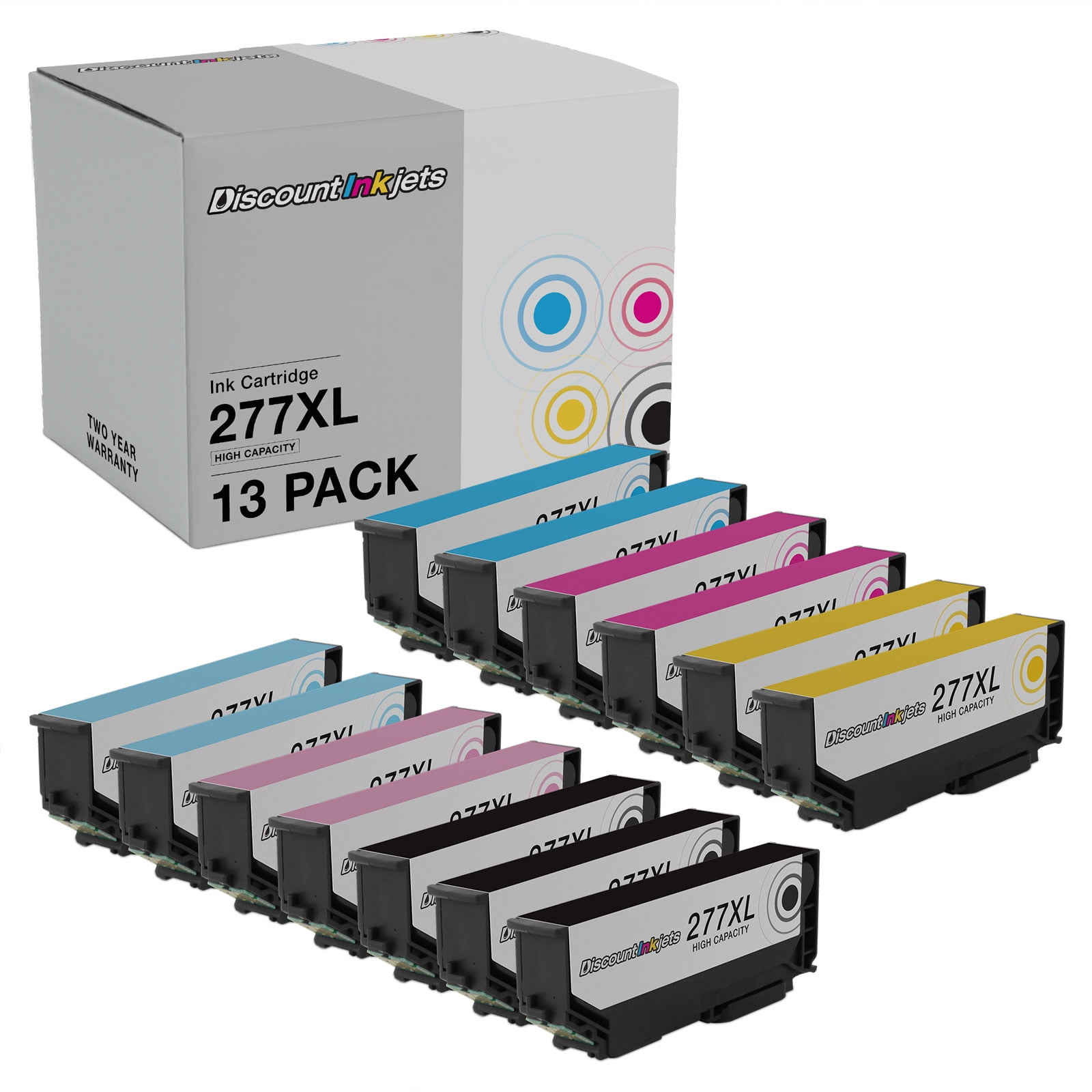 DI Compatible Ink Cartridge Replacements for Epson 273XL 13pk HY Compatible with: Cartridge Replacements for Epson 273XL printers. Compatible Model: Epson Expression XP-850, Expression XP-860