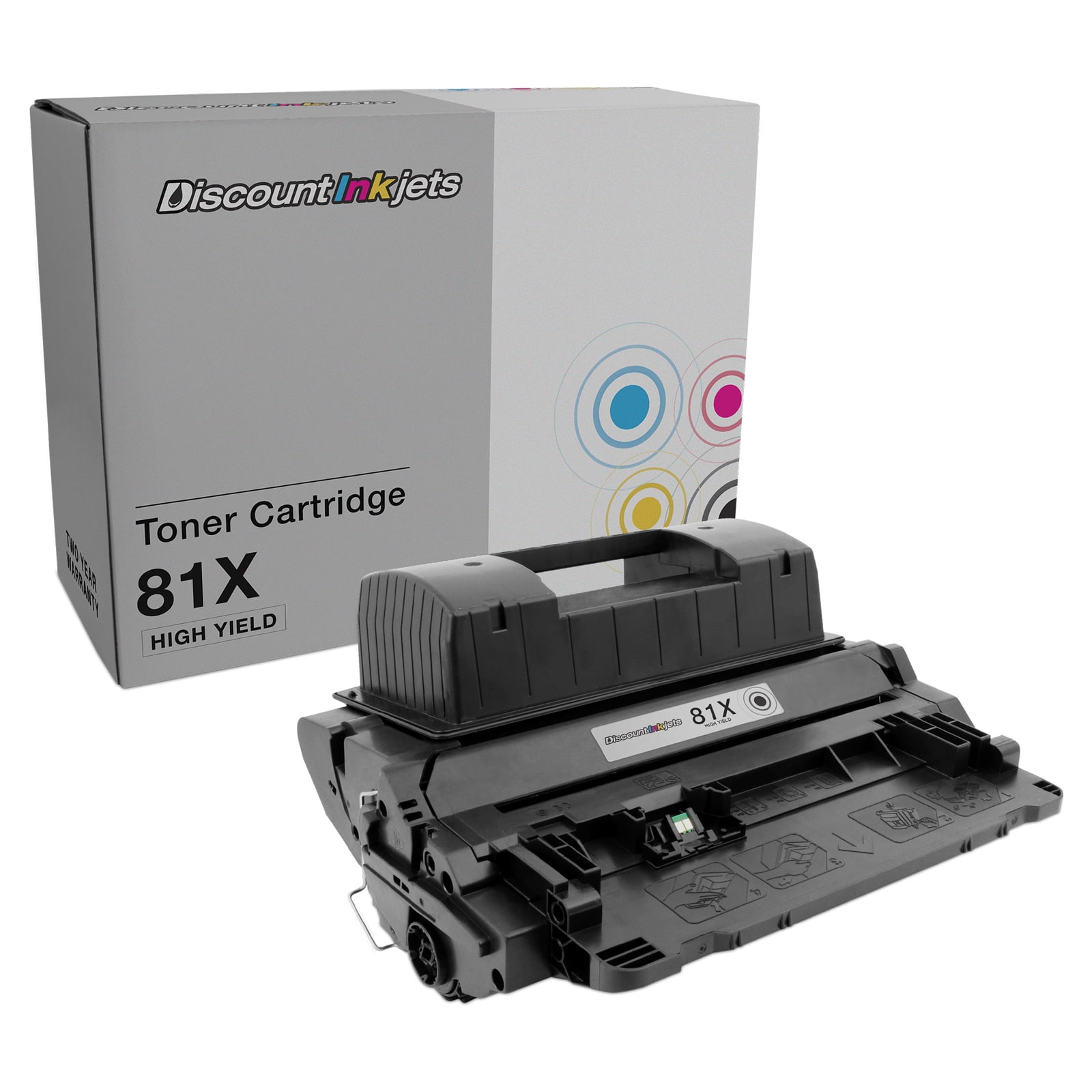 DI Compatible Ink Cartridge Replacements for HP 81 81X 1pc Bk HY Compatible Model: LaserJet Enterprise: flow MFP M630z, M605dh, M605dn, M605n, M605x, M606dn, M606x, MFP M630dn, MFP M630f, MFP M630h