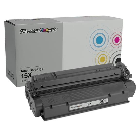 DI Compatible Toner Cartridge Replacement for HP 15X High Yield (Black) Other Compatible Printer: 1200, 1200n, 1200se, 1220, 1220se, 3300, 3310, 3310mfp