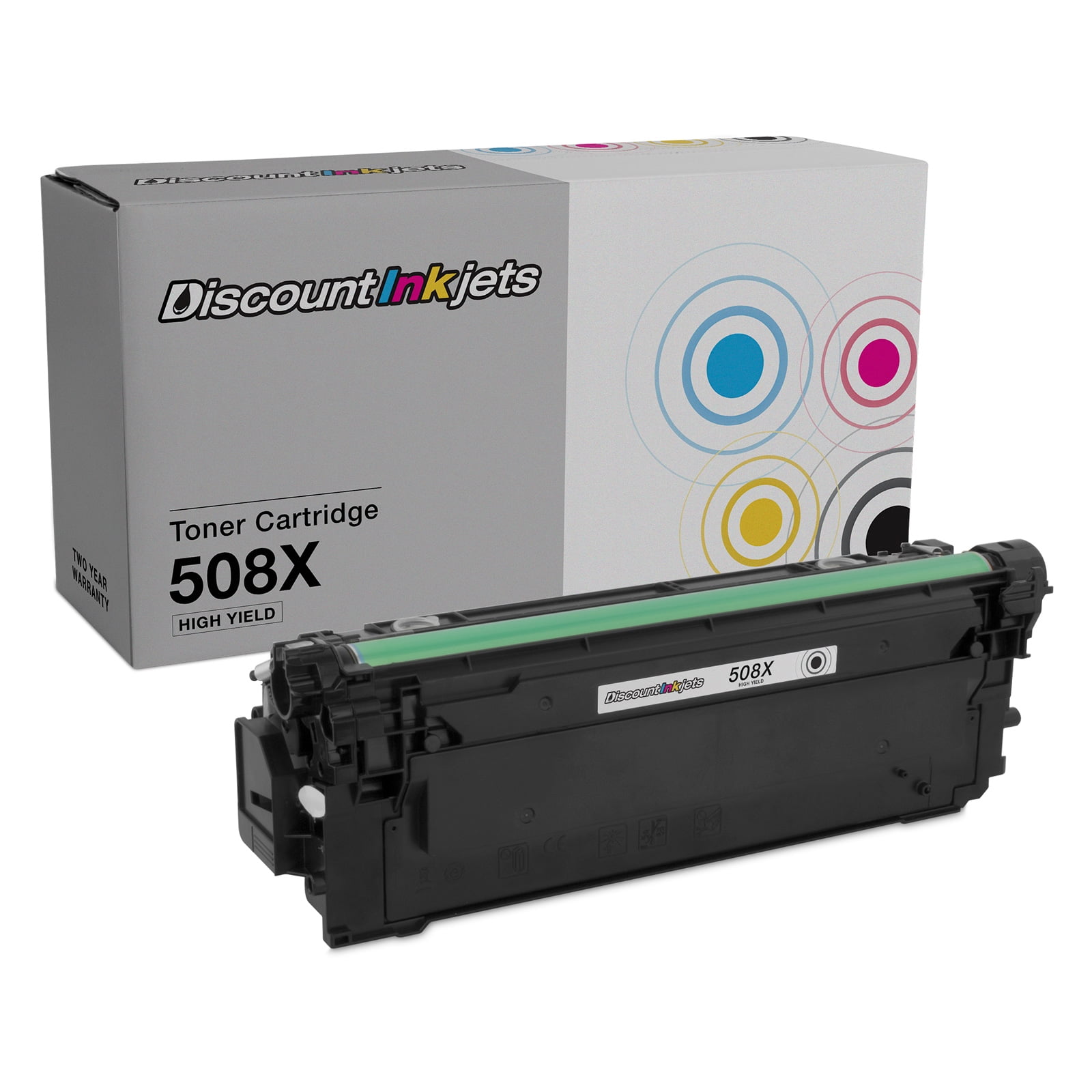 DI Compatible Toner Cartridge Replacement for HP 508X CF360X High Yield Bk Compatible with HP Color LaserJet Color LaserJet Enterprise Enterprise LaserJet LaserJet Enterprise: M533X, M552dn, M553dh
