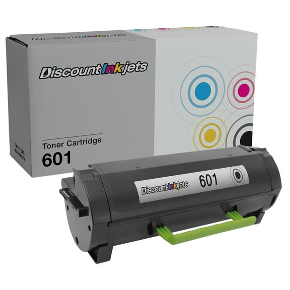 DI Compatible Toner Cartridge Replacement for Lexmark 601 60F1000 (Black) Compatible with the following Lexmark MX Printers: MX310dn, MX410de, MX510de, MX511de, MX511dhe, MX511dte, MX610de