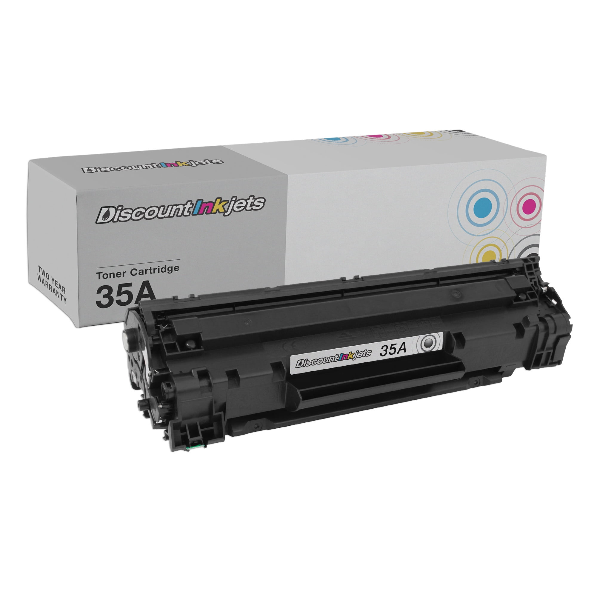 DI Compatible Toner Cartridge Replacement for HP 35A CB435A (1Pack - Black) Compatible with HP LaserJet: P1002, P1005, P1006, P1007, and P1008