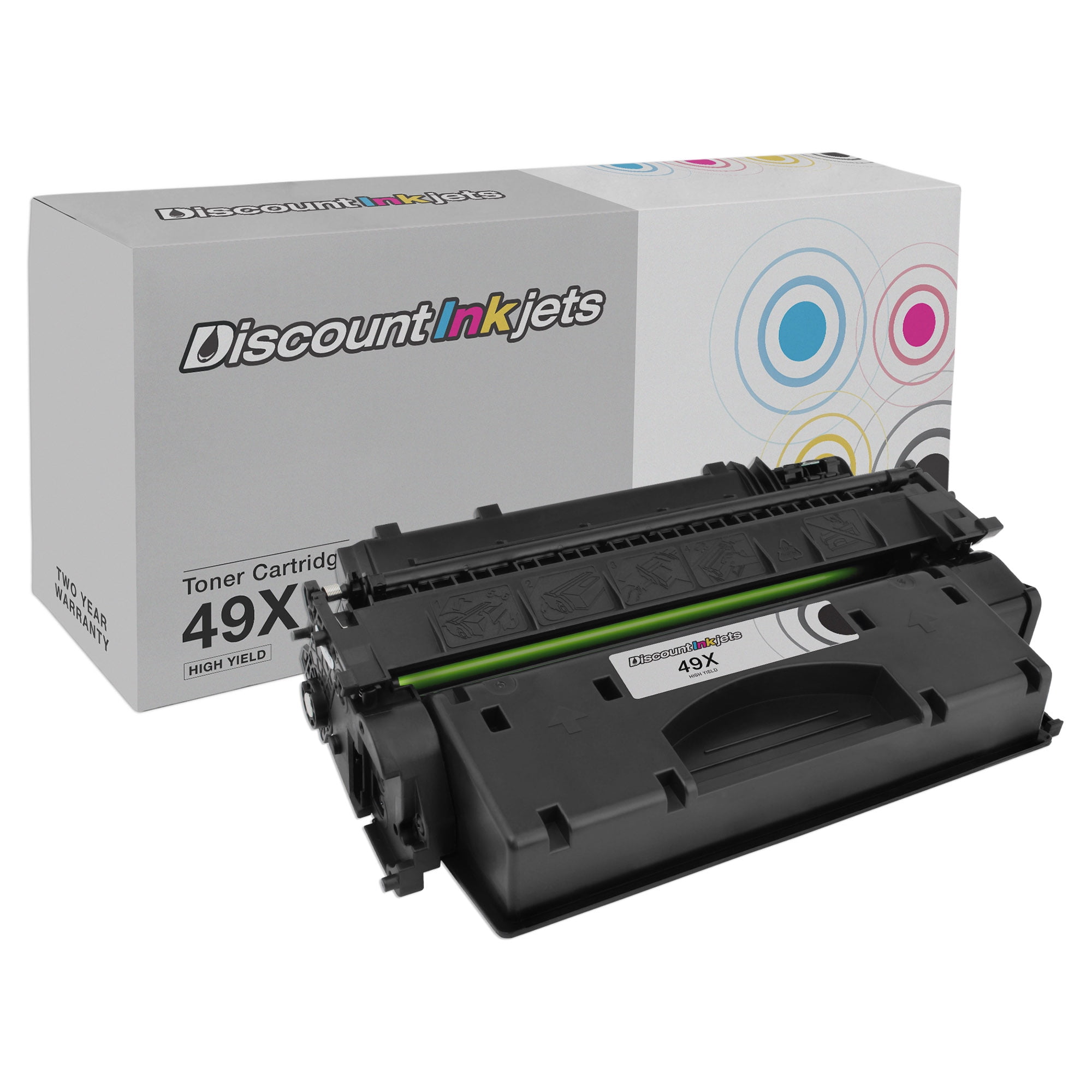 DI Compatible Toner Cartridge Replacement for HP 49X Q5949X HY (Black) Compatible with HP LaserJet: 1320, 1320n, 1320nw, 1320t, 1320tn, 3390, 3392