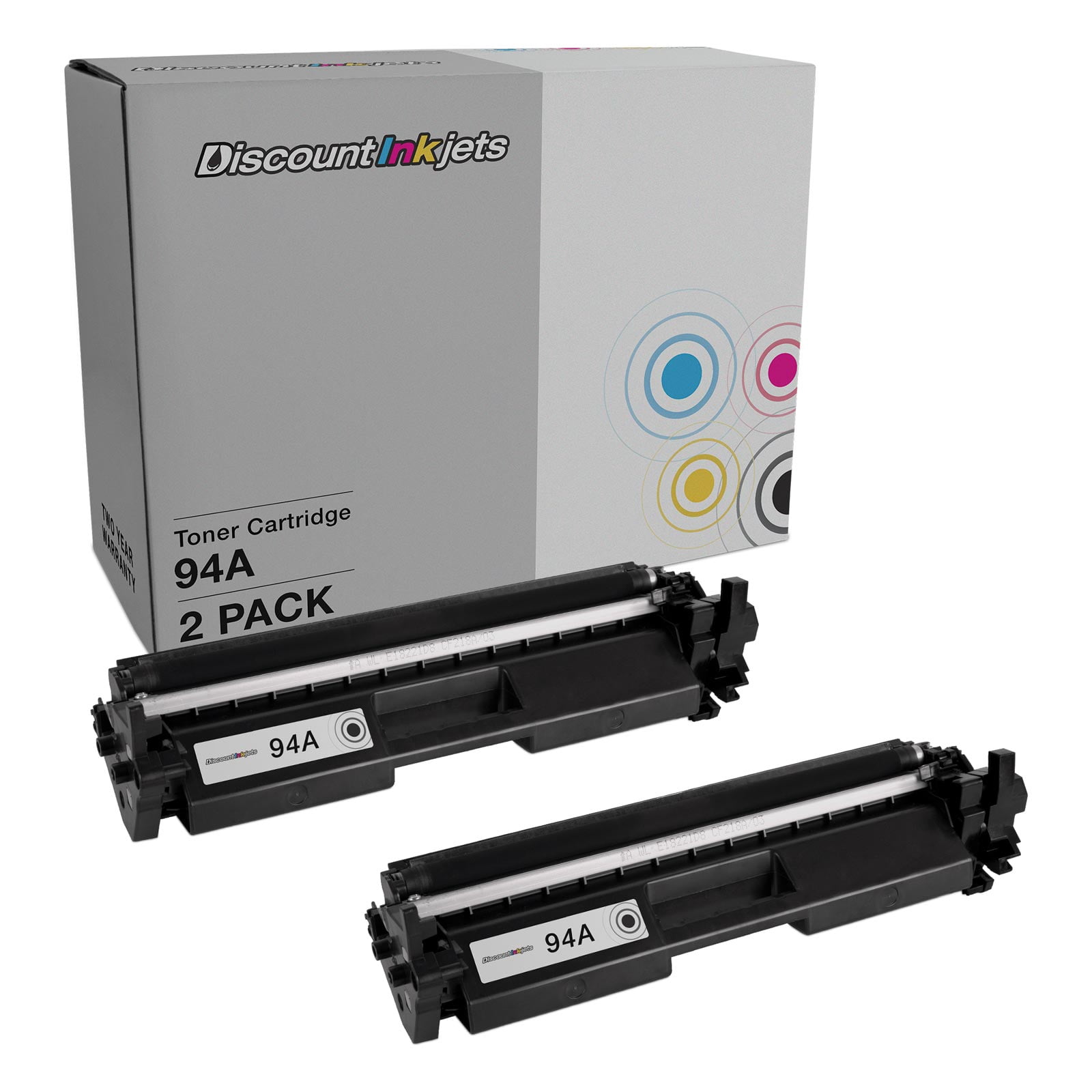 DI Compatible Toner Cartridge Replacement for HP 94A CF294A (Black, 2-Pack) Compatible with HP LaserJet Pro: M118dw, M148dw, M148fdw