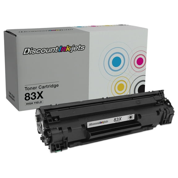DI Compatible Toner Cartridge Replacements for HP 83X high yield (1 Pack - Black) Compatible with DesignJet printers: 5000 Series, 5000 UV, 5000ps UV, 5500 UV, and 5500PS UV