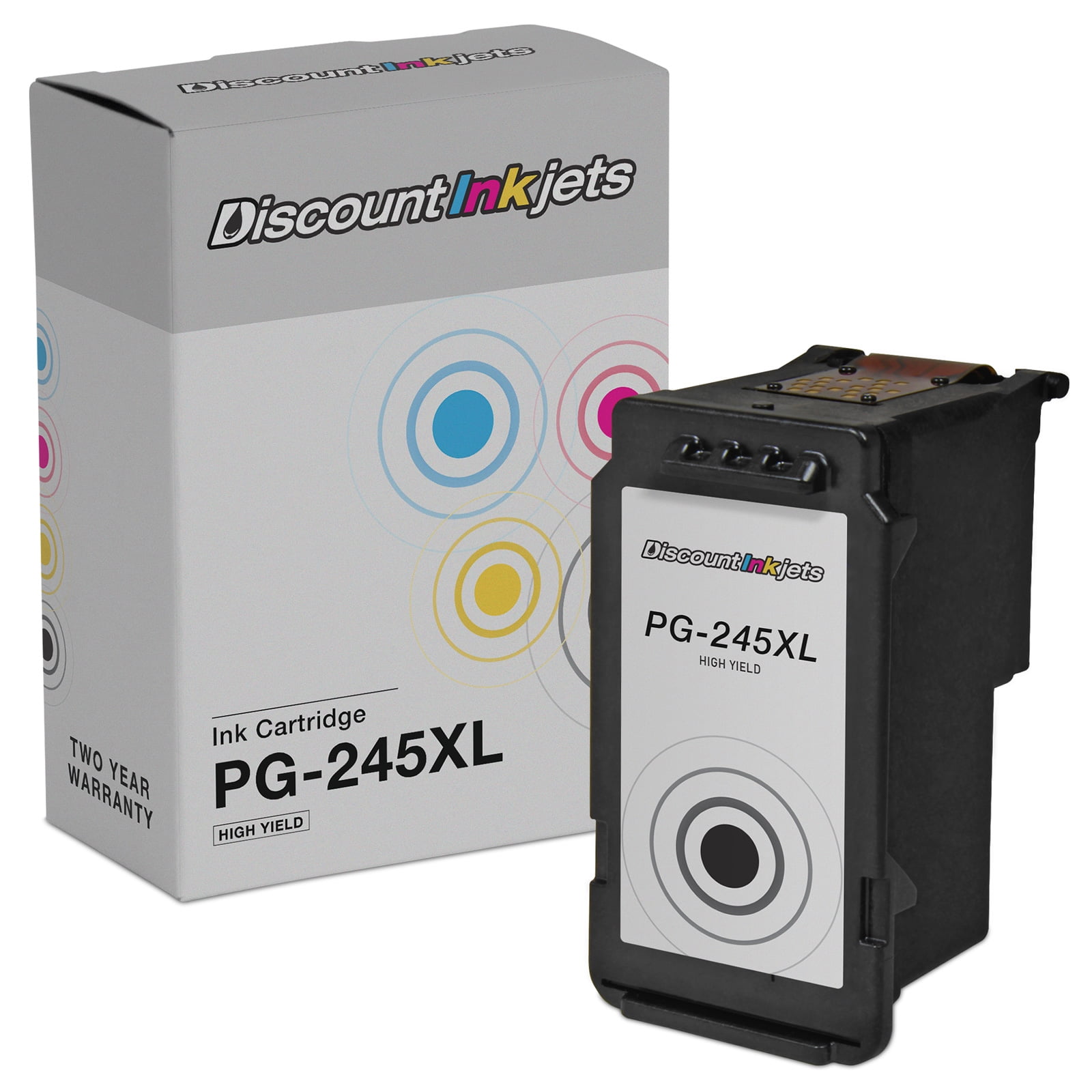 DI Ink Cartridge Replacement for Canon PG-245 XL 8278B001AA (Black) Compatible with Canon PIXMA: iP2820, MG2420, MG2520, MG2522, MG2525, MG2555, MG2920