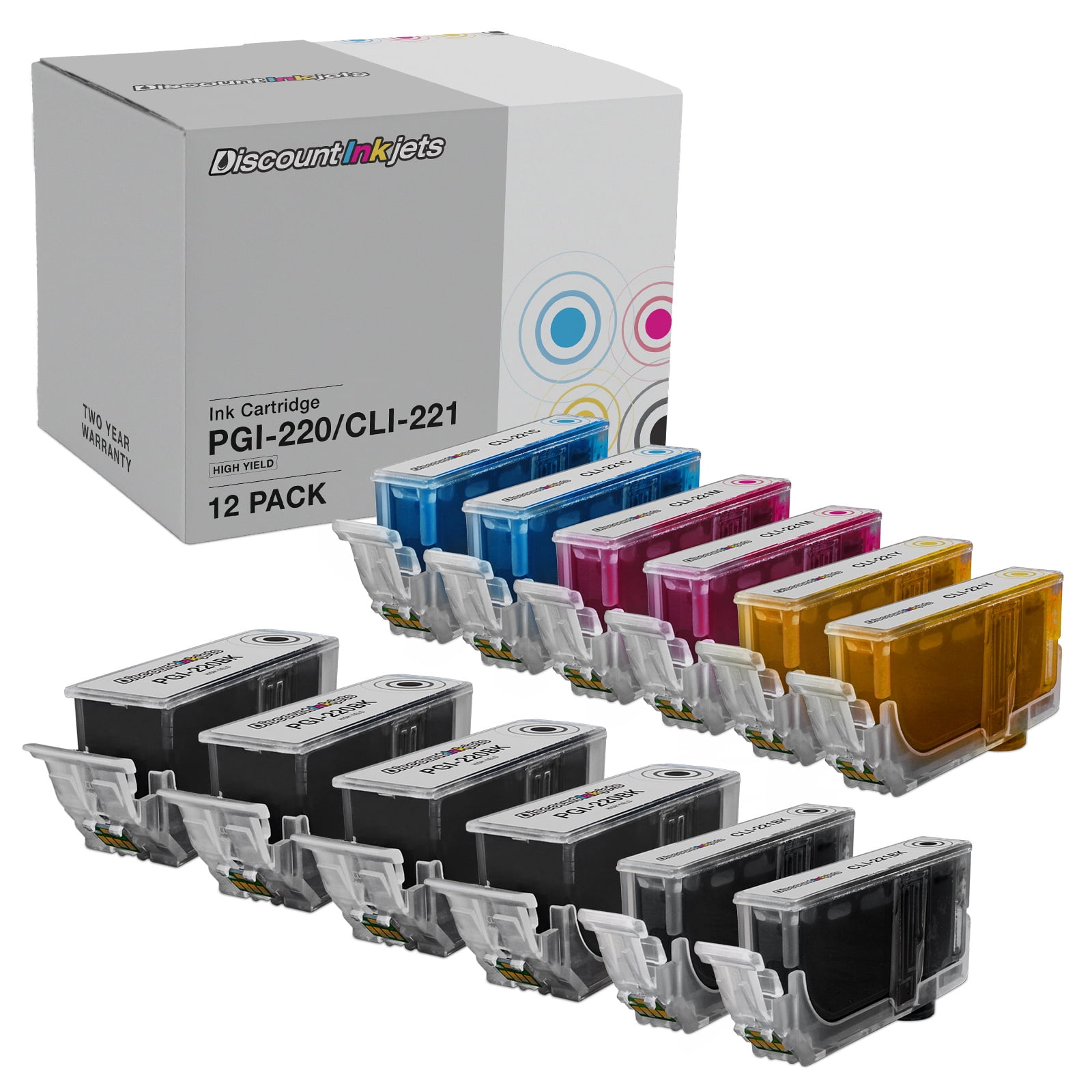 Cartuccia Compatibile Canon Cartuccia Inchiostro Nero Compatibile PGI220 Per Canon IP3600 IP4600 MP620 - 1 Pezzo, Nuovo Inchiostro Nero Stampante Canon - Foto 8