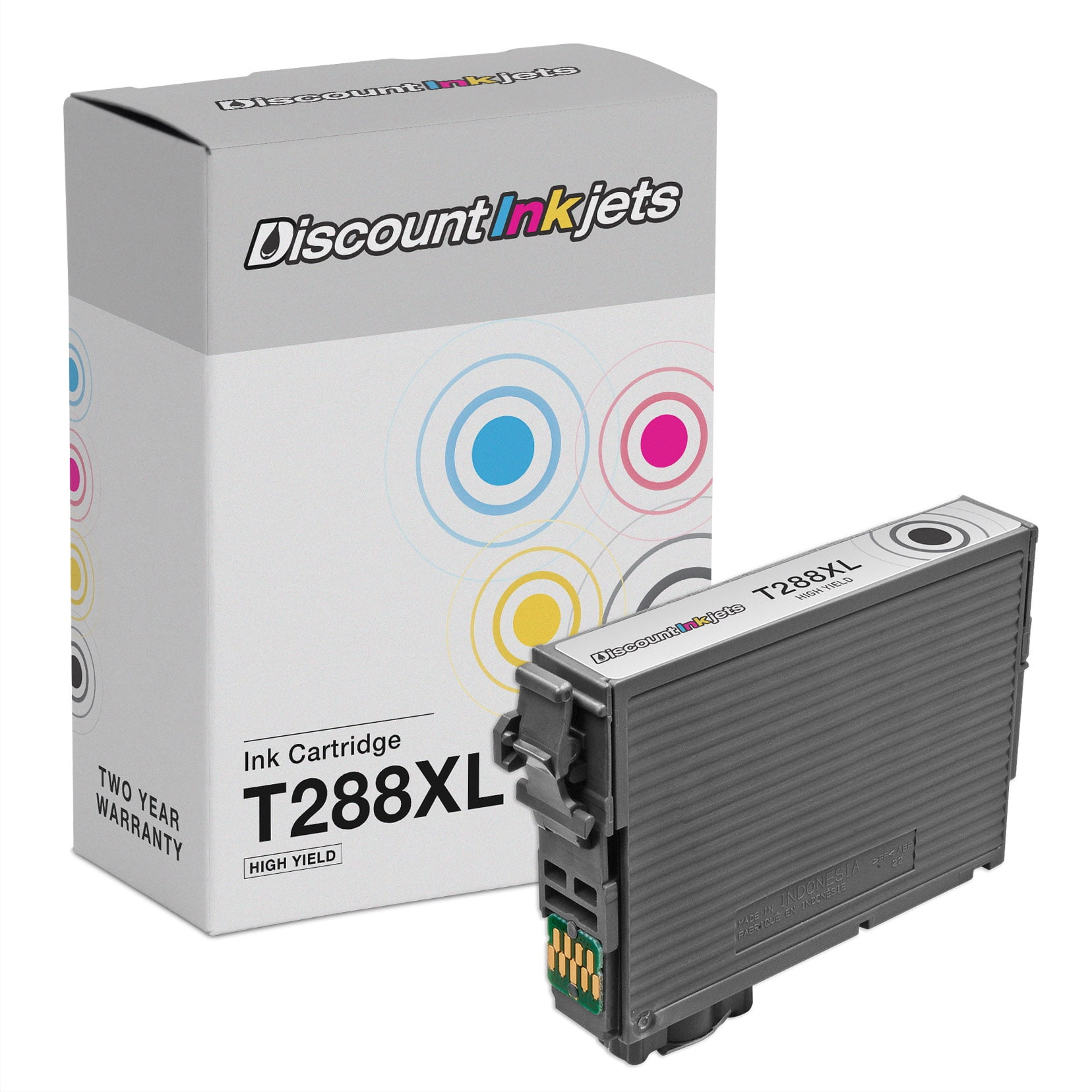 DI Ink Cartridge Replacements for T288XL120 Epson 288xl HY (Black, 1-Pack) Compatible with Epson Expression: XP-330, XP-340, XP-430, XP-434, XP-440, XP-446 Epson XP Series: XP-330, XP-340, XP-430