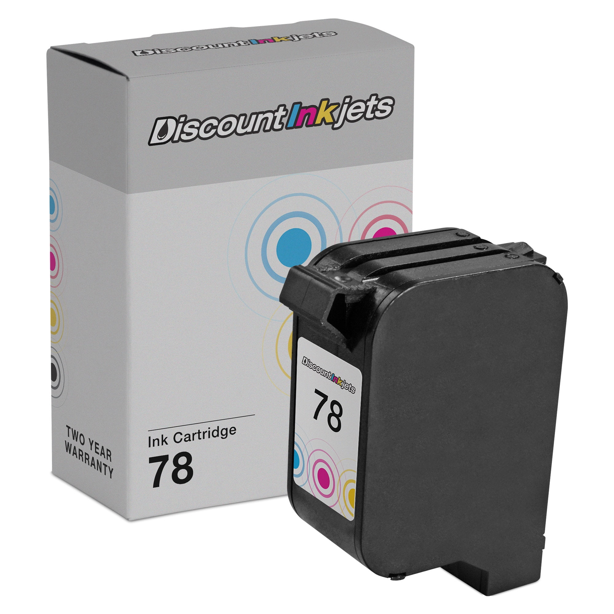 DI Replacement for HP 78 Color Ink Cartridge C6578D (Tri-Color) PhotoSmart Compatible with: Color Copier 180 190 280 290 310 Deskjet 1220c-ps 1220cse 1220cxi 3820 6122 6127 920 920C 920Cvr 930 9300