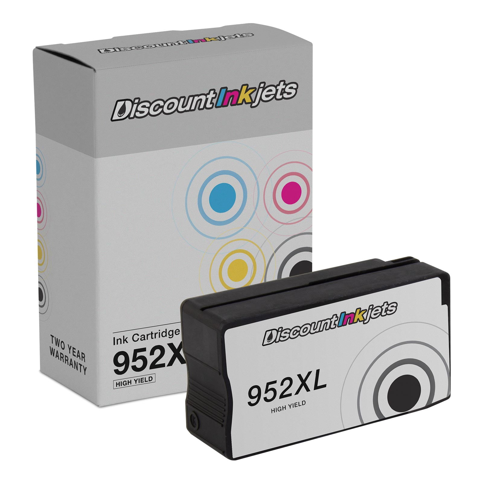 DI Replacements for HP 952XL Ink Cartridges 952 XL F6U19AN HY (Black) Compatible with OfficeJet: 7740, 8702, 8715 OfficeJet Pro: 7740, 8210, 8216, 8218, 8710, 8714, 8716, 8717, 8718, 8720, 8724, 8725