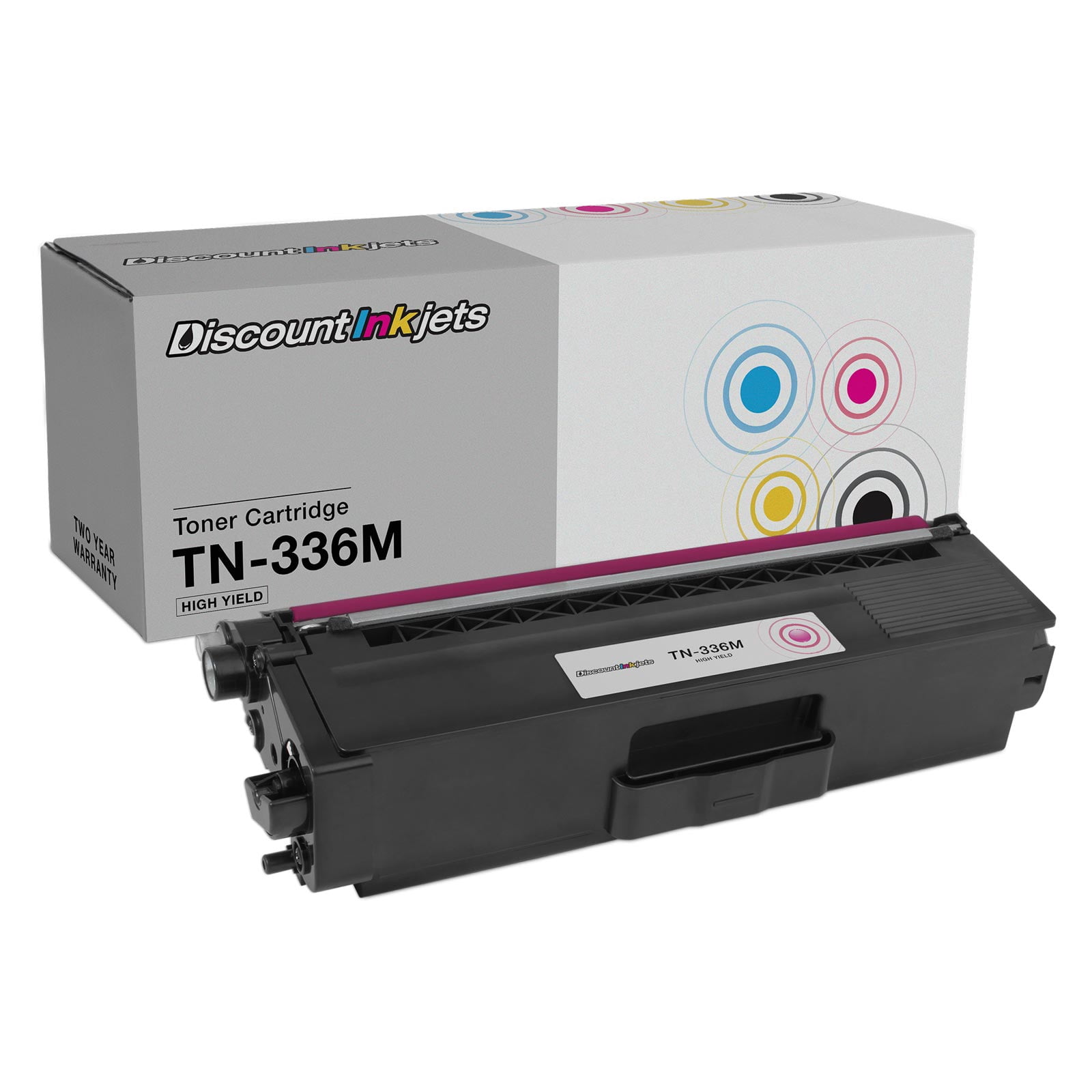 DI Toner Cartridge Replacement for Brother TN336M (Magenta) HL-L8250CDN Compatible with Brother HL-L8250CDN HL-L8350CDW HL-L8350CDWT MFC-L8600CDW MFC-L8850C