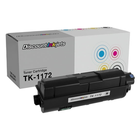 DI Toner Cartridge Replacement for Kyocera TK-1172 1T02S50US0 (Black) Compatible with Kyocera M2040dn, M2540d, M2540dw & M2640idw