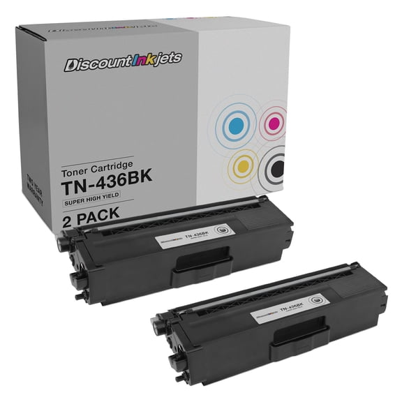 DI Toner Cartridge Replacements for Brother Super High Yield (Black, 2pk) Compatible with Brother HL-L8360CDW, HL-L8360CDWT, HL-L9310CDW, HL-L9310CDWTT & MFC-L8900CDW, MFC-L9570CDW, MFC-L9570CDWT