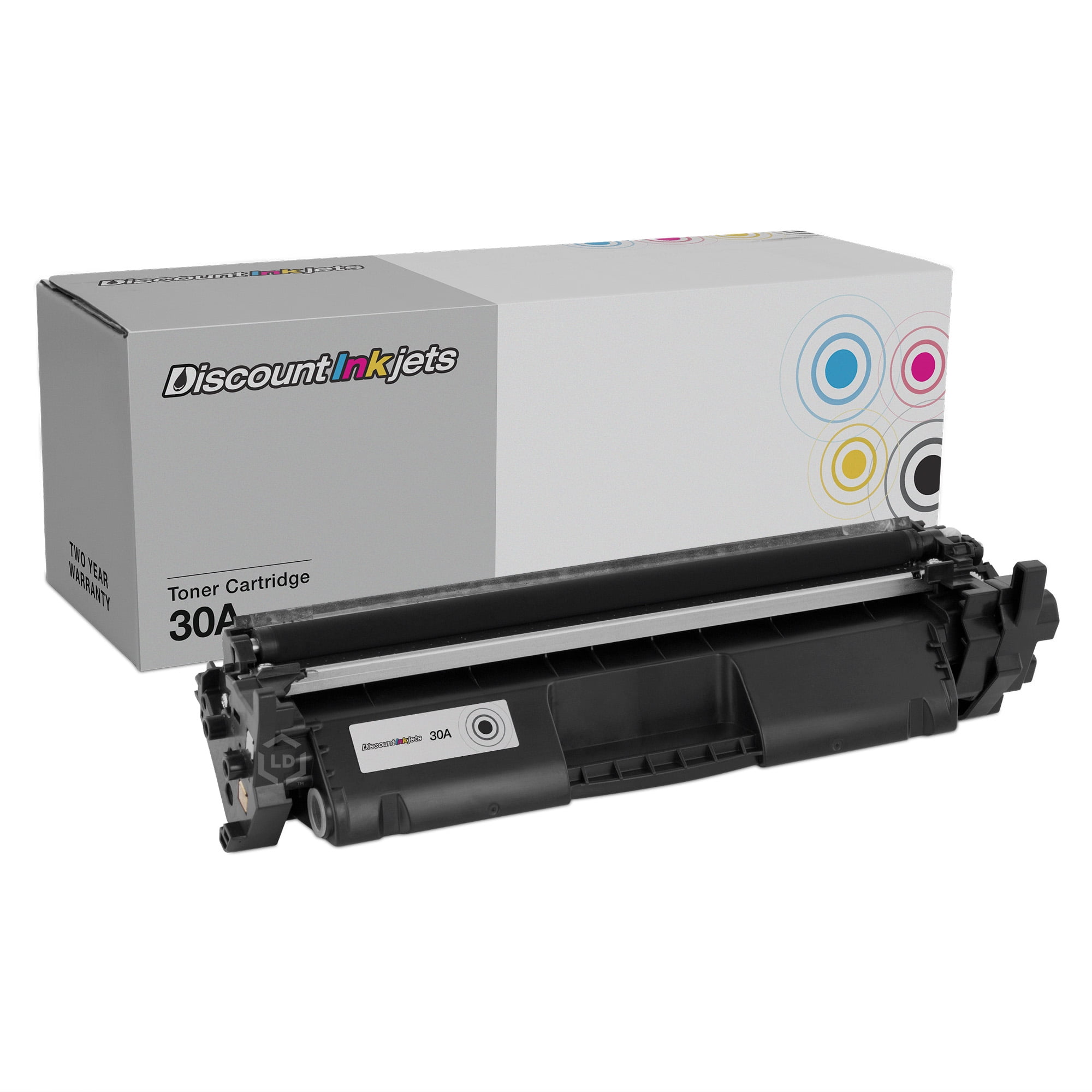 DI Toner Cartridge Replacements for HP 30A CF230A (1 Pack - Black) Compatible with LaserJet Pro MFP M227fdn, M227fdw, M227sdn, M230fdw, M230sdn