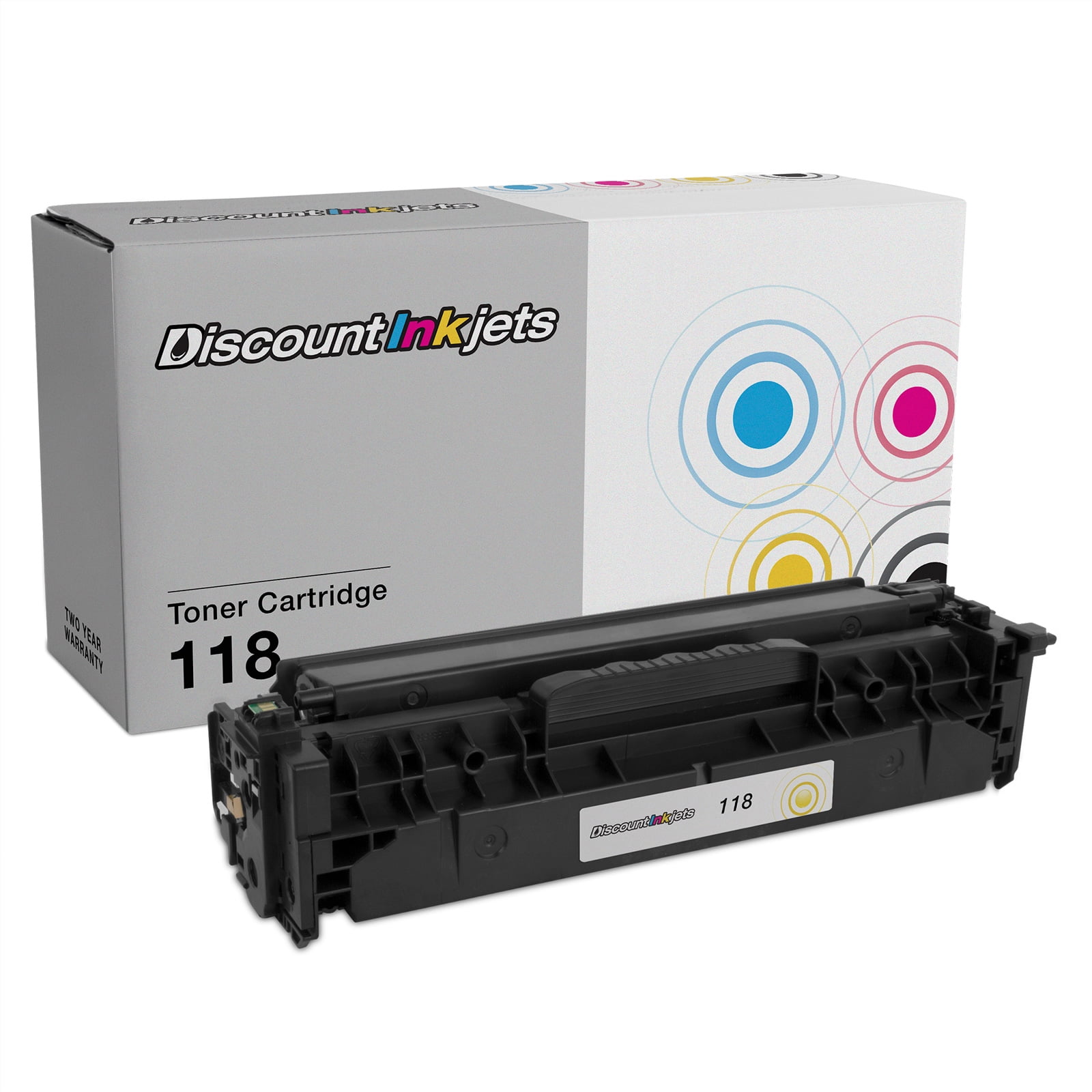 DI Toner Cartridges Replacement for Canon 118 2659B001AA (Yellow) Compatible with imageCLASS: LBP7200Cdn, LBP7660Cdn, MF726Cdw, MF729Cdw, MF8350C