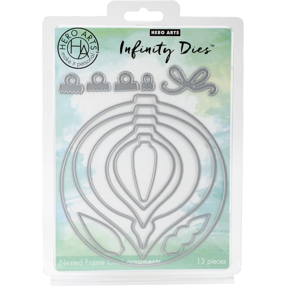 Hero Arts Infinity Dies-Ornaments .62" To 5.04"