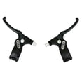 thumbnail image 1 of DIA-COMPE 182s-2 Tech77 w/ Thumb-lock Stopper Brake Lever Set , Black #DP2527, 1 of 3