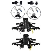 DIA-COMPE CR-X Cyclocross Cantilever Brake Set Front & Rear , Black #DP2565