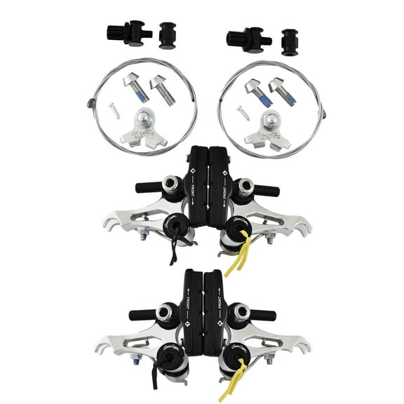DIA-COMPE CR-X Cyclocross Cantilever Brake Set (Front & Rear) , Silver #DP2564