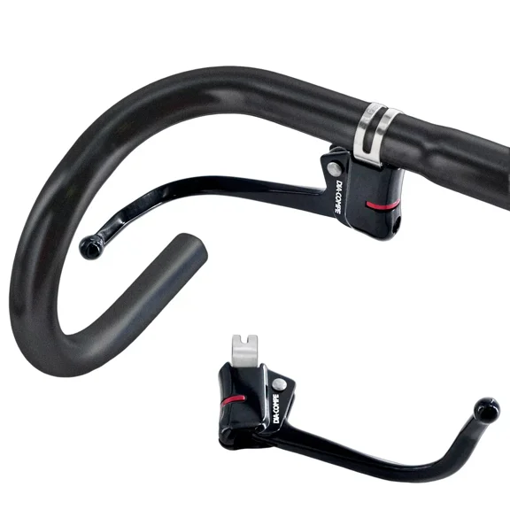 DIA-COMPE DC139 Guidonnet Curved Cycle Brake Levers Retro Fixed , Black,DP3129