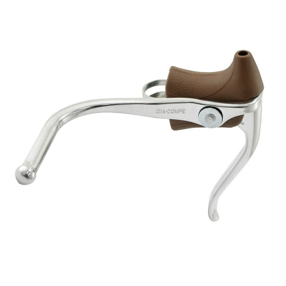DIA-COMPE DC165EX Duel Brake Levers Extension Safety Double , Brown #DP2424