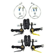 DIA-COMPE DC980 Cyclocross Cantilever Brake Set Front & Rear , Black #DP2421