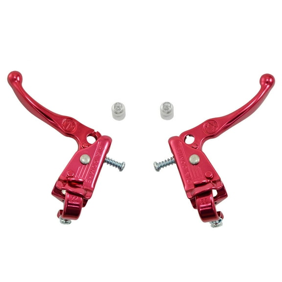 DIA-COMPE MX121 / Tech 3 Brake Lever Set For Old School BMX , Red #DP2517