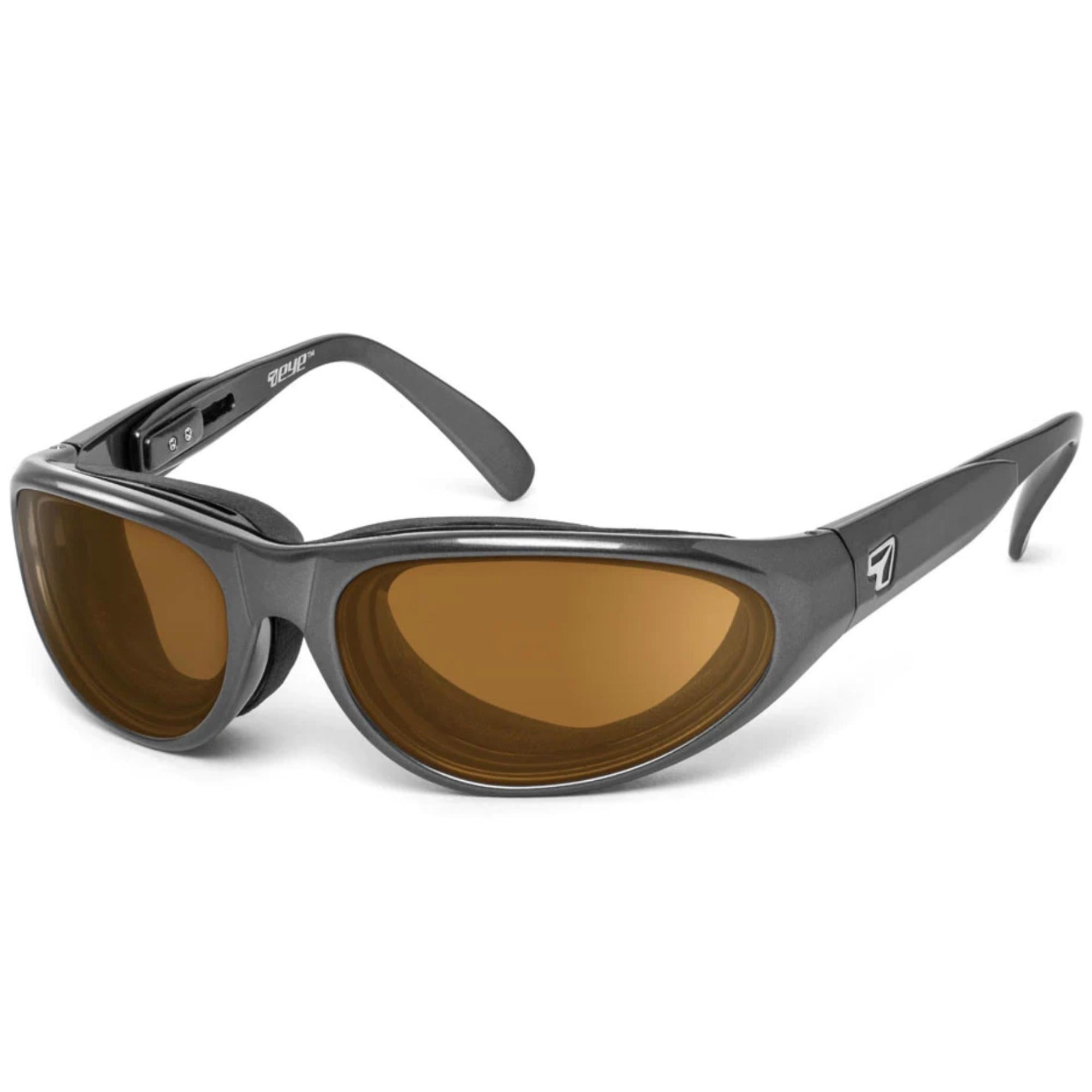 Blue Light Blocking Polarized Sport Sunglasses – 100% UVA/UVB Copper Lens For Men & Women