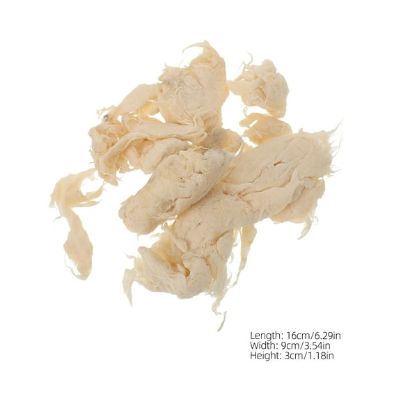 HEMOTON Beige Wood Pulp for DIY Paper Making Encouraging Creativity and Fun 1 Bag