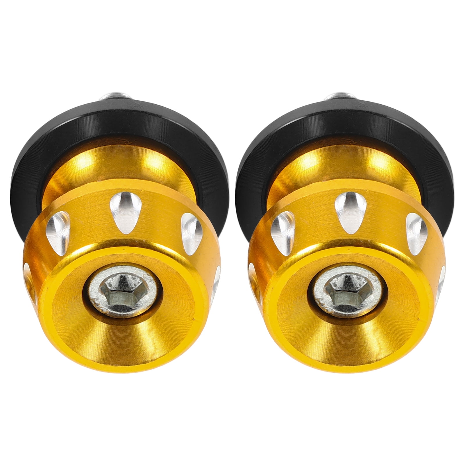 DIAEDGE 1 Pair Motorcycle 8mm Arm Spools Sliders Aluminum Alloy Swing Arms Stand Screw
