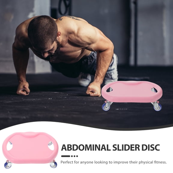 HEMOTON 1 Set Abdominal Sliding Disc with Roller Workout Sliders for Abdominal Training Equipment