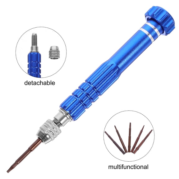 SOPOTUTU S2 Alloy Steel Screwdriver Kit for Repairs, Precision Tools Set 3.94 x 0.08 x 0.08 in, and