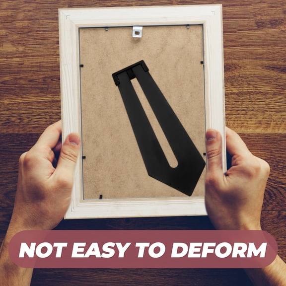 HEMOTON 10pcs Picture Frame Back Pedestals Replacement Support Stand Photo Frame Holder