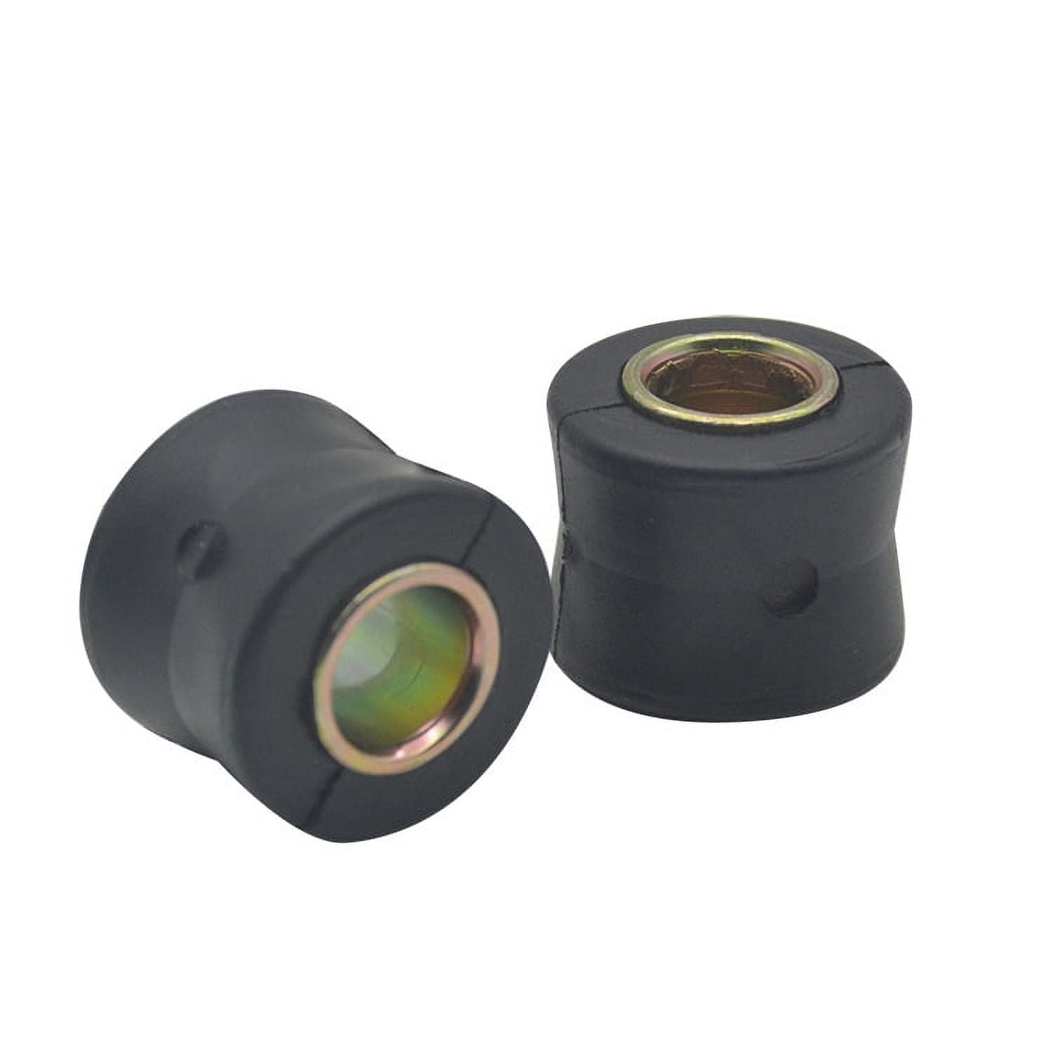 DIAEDGE 10pcs Shock Absorber Rubber Rings Shock Absorbing Bushings Rubber Bushings Shock Absorption Pads Buffer Motorbike Gasket Rings