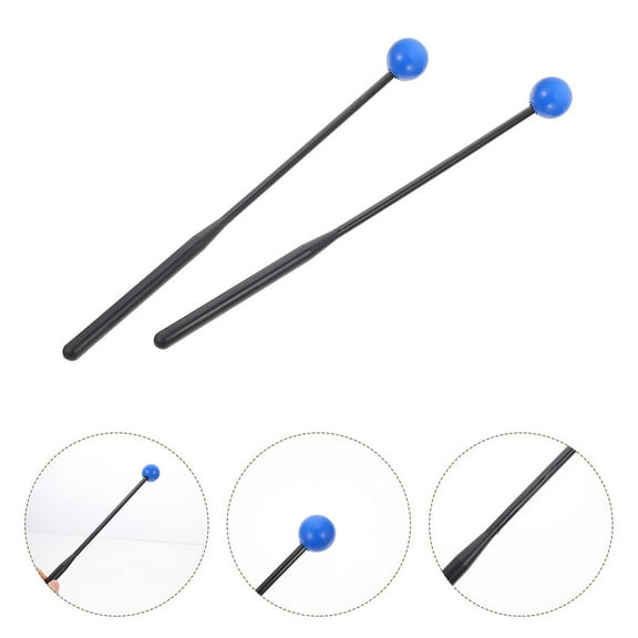 DIAEDGE 2 Pairs Professional Tongue Drum Mallets Marimba Sticks Musical Instrument Mallets