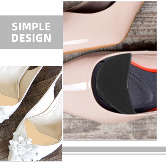 2 Pairs Soft Shoe Toe Filler Inserts Reusable Shoe Insert Fillers for Too Big Shoes Comfortable Fit