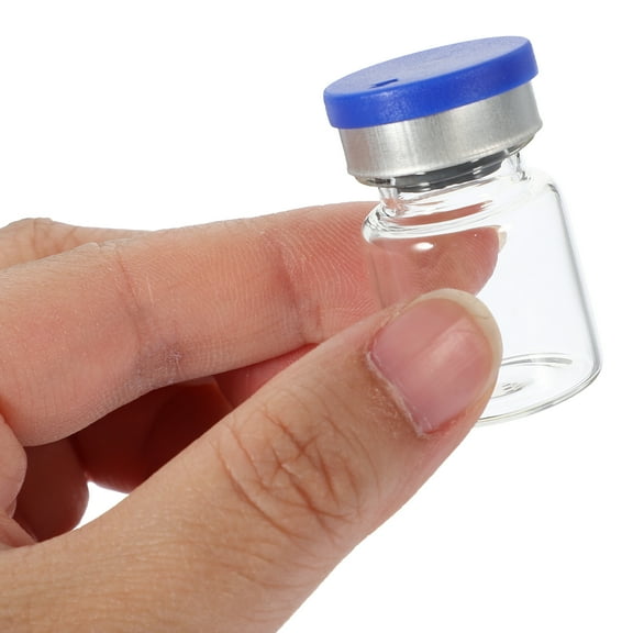 SOPOTUTU Glass Vial Glass Vials 20Pcs 5ml Leak Proof For Laboratory Use