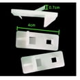 thumbnail image 1 of 20pcs Plastic Shelf Support Pegs Shelf Locking Cabinet Shelf Clips Shelf Bracket Hoder Peg Cabinet File Buckle Clip For Kitchen Furniture Book Shelves Supplies, 1 of 5