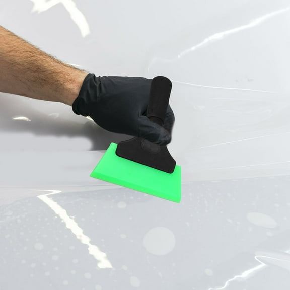 HEMOTON 2pcs Car Window Tint Squeegee Auto Film Scraper Wallpaper Tool