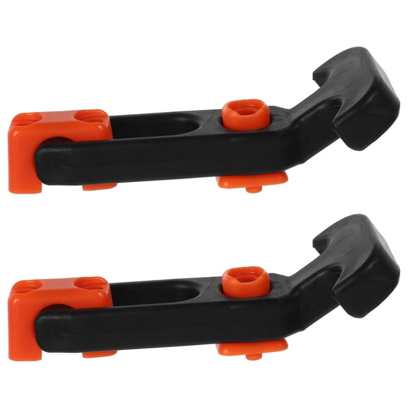 SOPOTUTU Hood Latch Set, 2 Pieces, Assorted Colors, 4.3x1.9x1 Inch Replacement Parts for Vehicle Hood