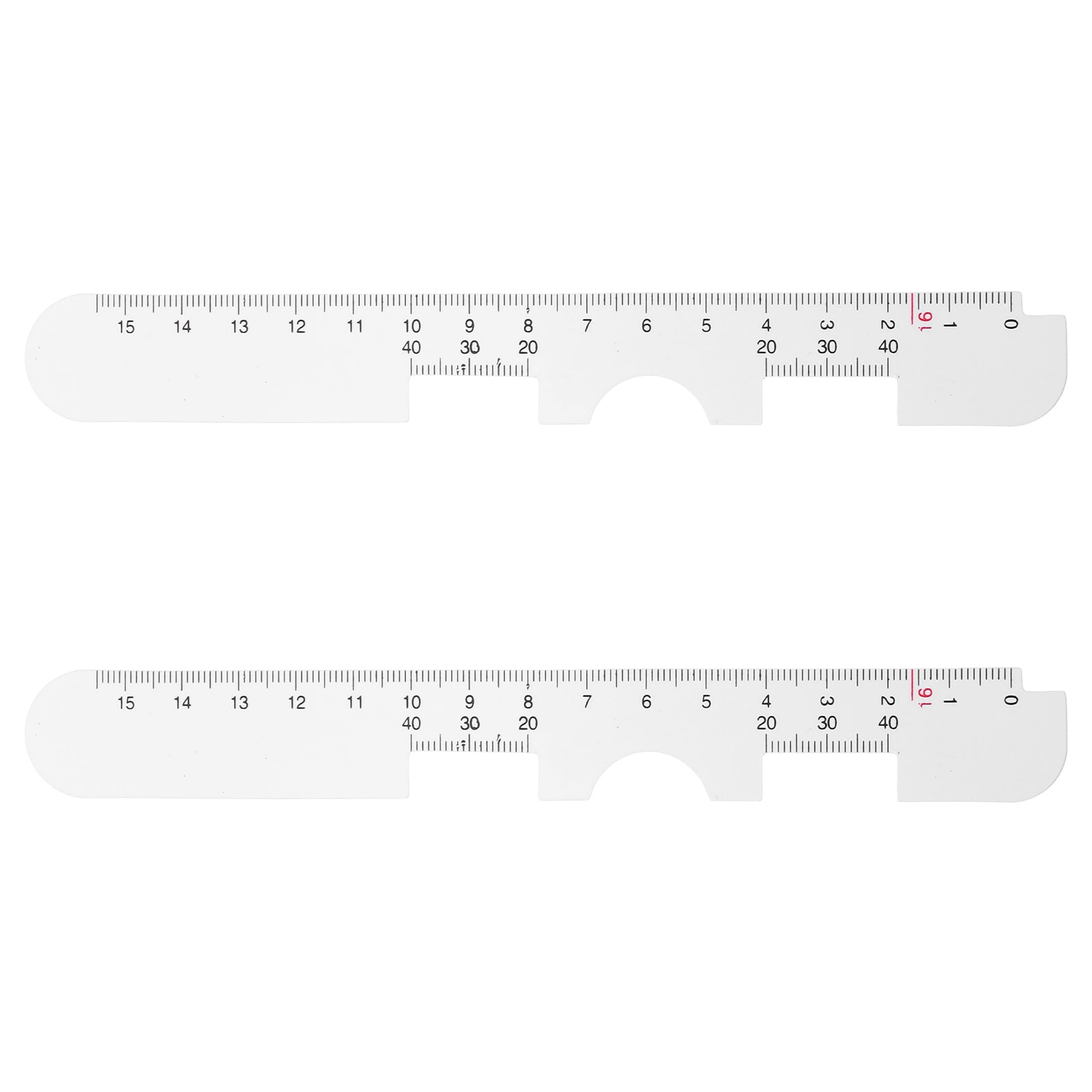 DIAEDGE 2pcs Pupil Distance Meter Pupil Distance Ruler For Optometrist ...